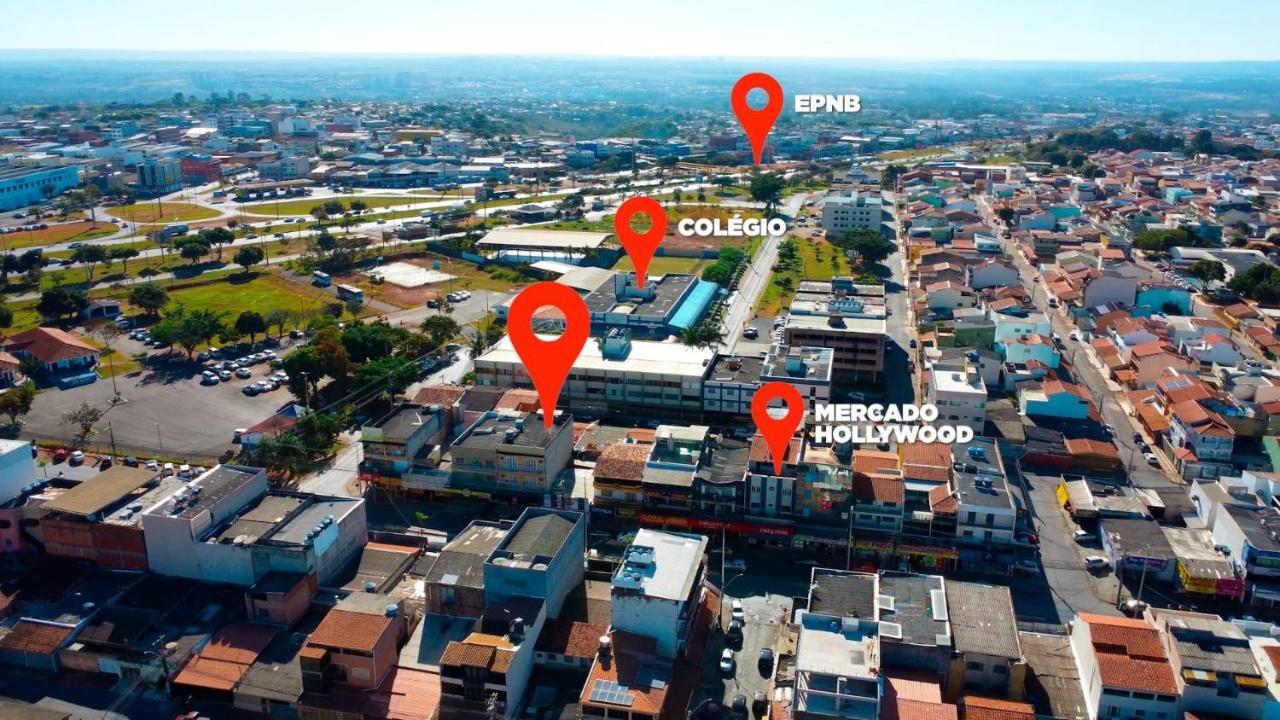 Apartamentos 2 Qtos C/Suite ,Cozinha Completa, Wi-Fi 1Giga, Jr Catito Brasilia Bagian luar foto